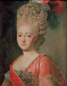 マリア・フョードリーナ皇后の肖像（1759-1828）、1770年代